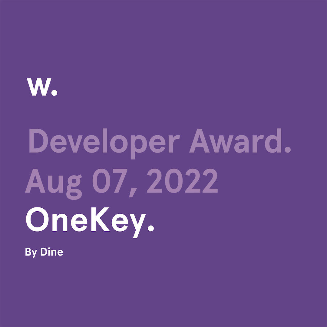 Developer Award