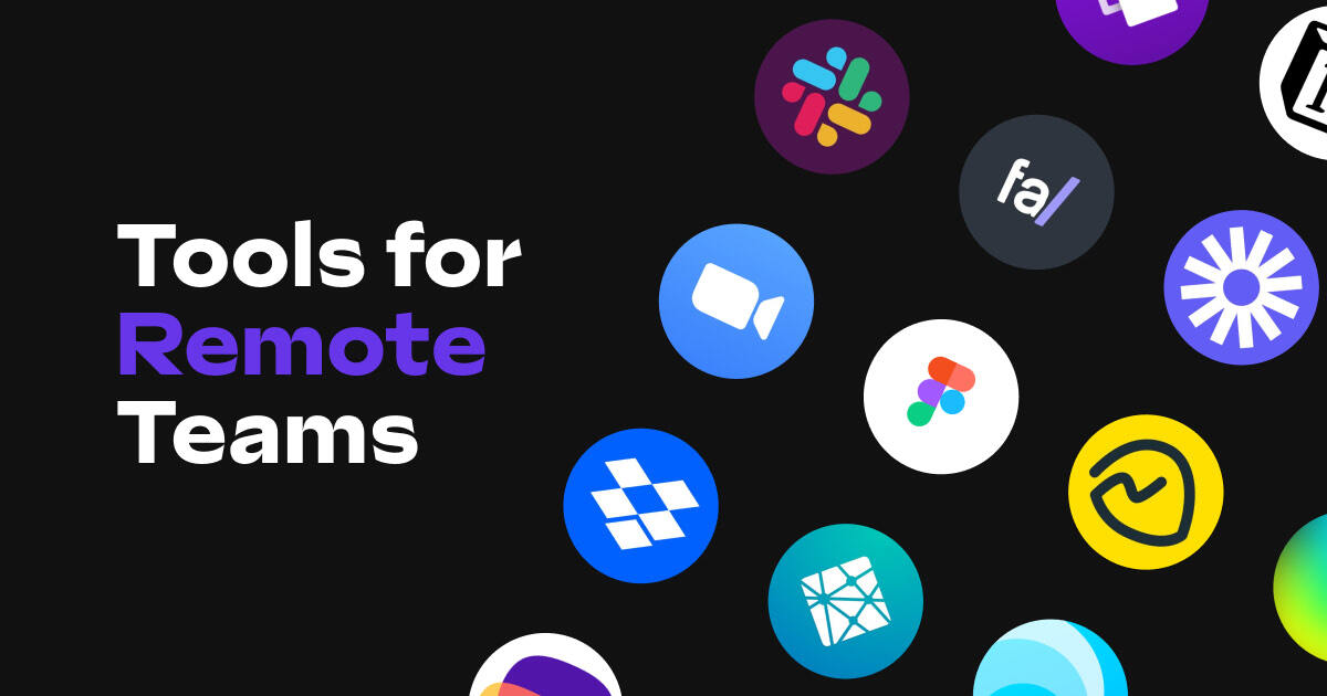 Tools for Remote Teams